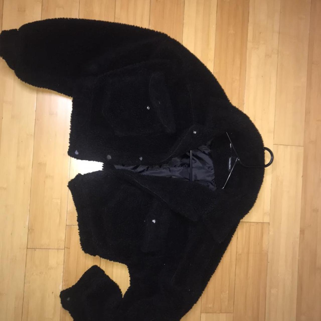 Product Image 2 - Cropped teddy coat 
Size M