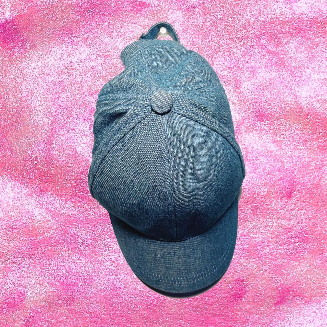 MONOGRAM A Initial Denim Baseball Hat Cap NEW New - Depop