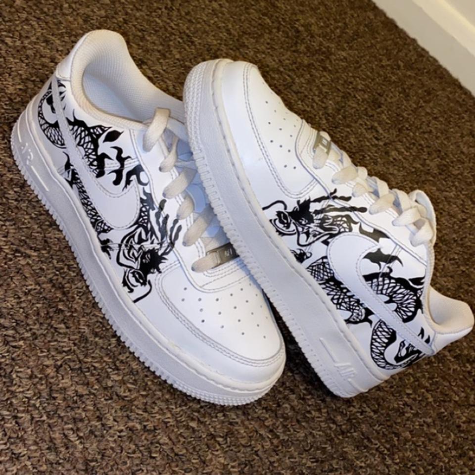 air force 1 dragon design