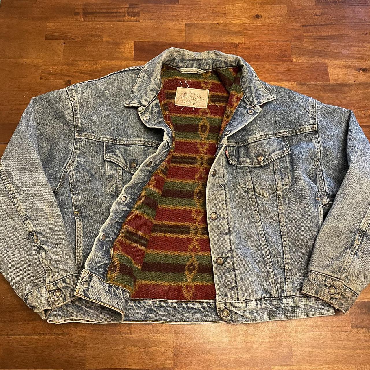 levis jacket wool lining