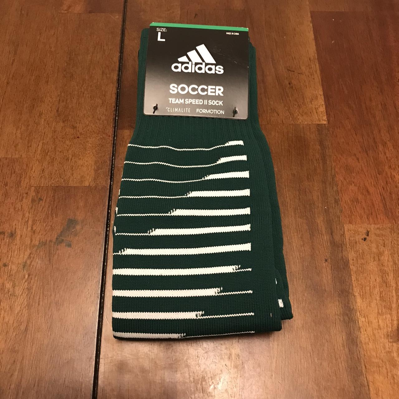 New Adidas Formotion Team Speed II Soccer Socks... Depop