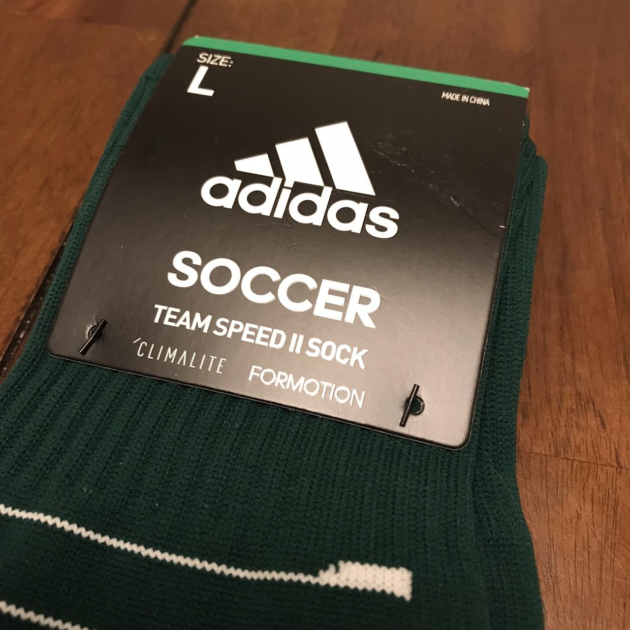 New Adidas Formotion Team Speed II Soccer Socks... Depop