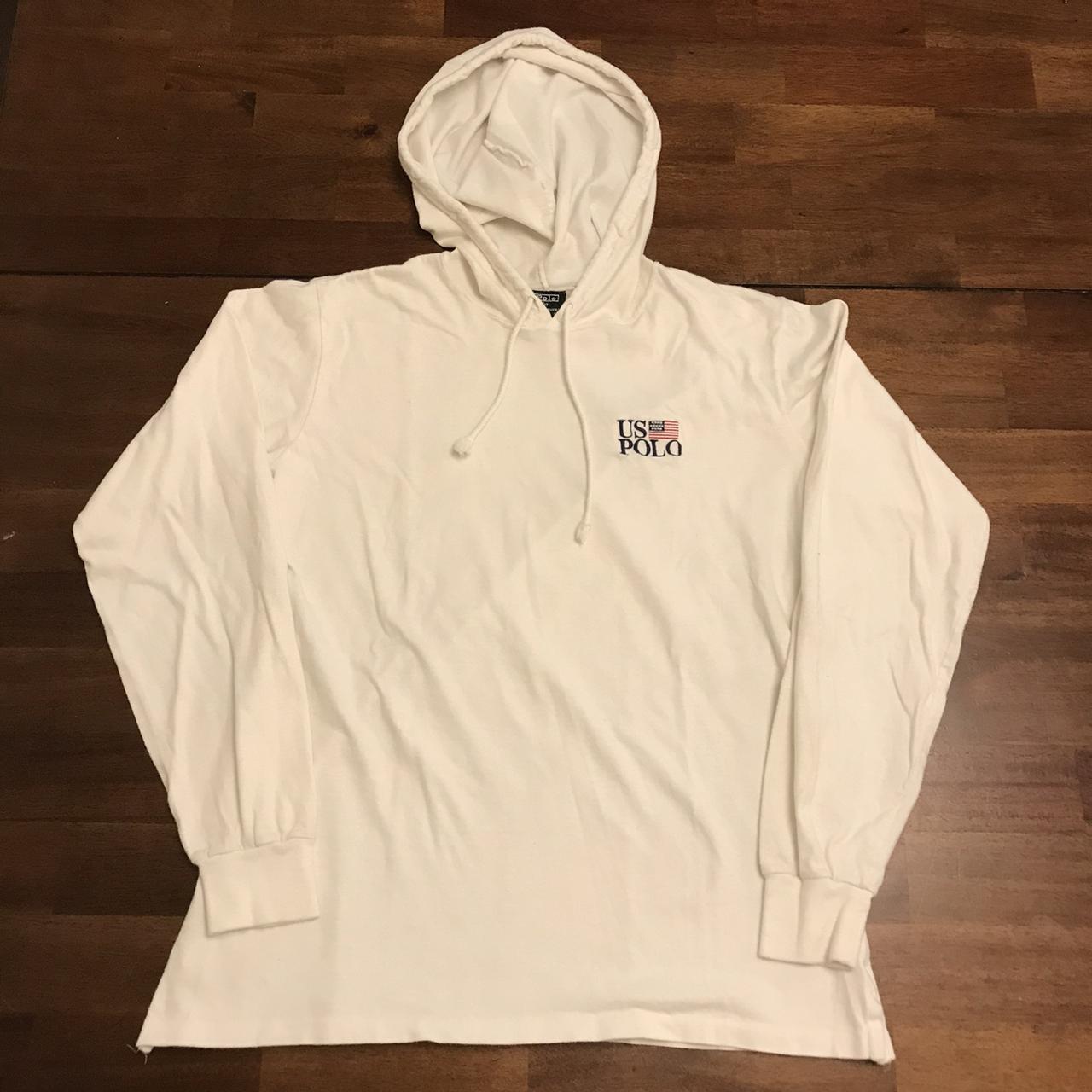 VTG Polo Ralph Lauren Hoodie Sweatshirt, size small,... - Depop