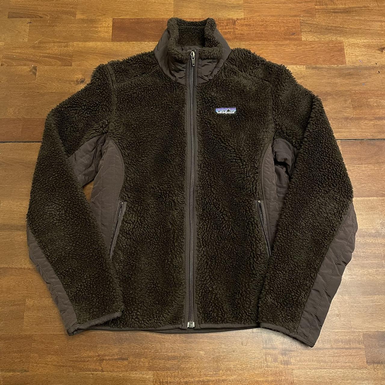 Vintage Patagonia Deep Pile Fleece Jacket, size... - Depop
