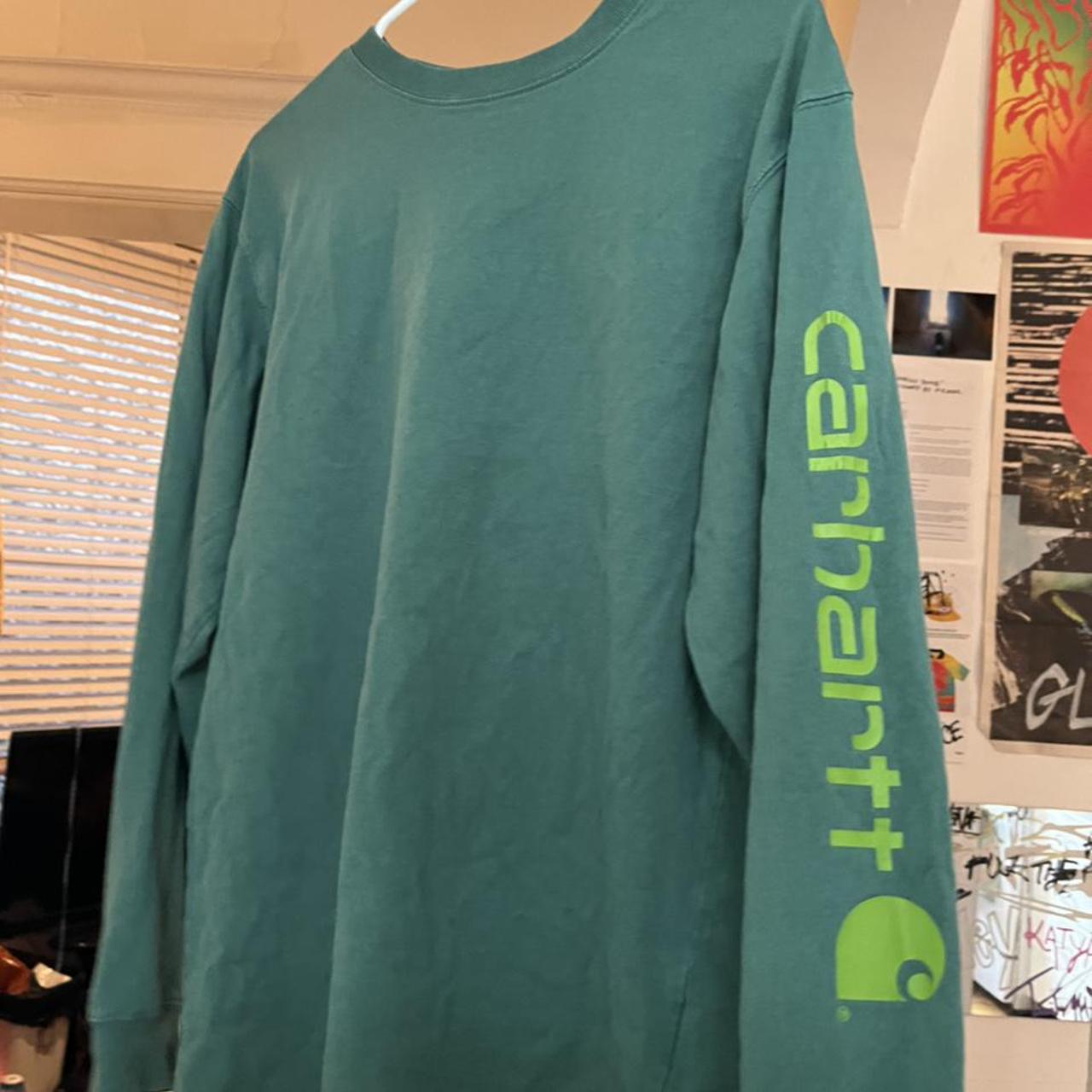 Product Image 2 - Green Carhartt Long-sleeve

Condition: 8/10

Fits like