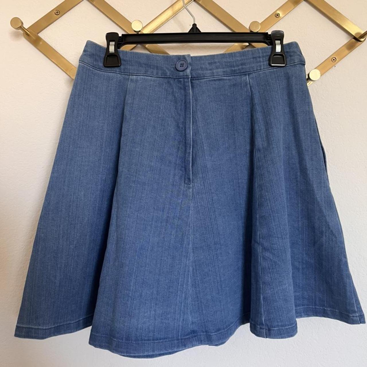 Product Image 3 - Denim Skater
medium denim skirt with