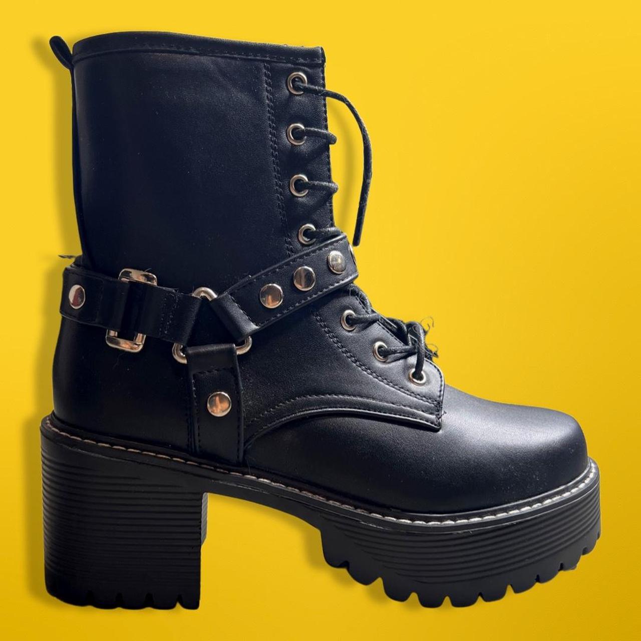 Koi Footwear studded boots Depop