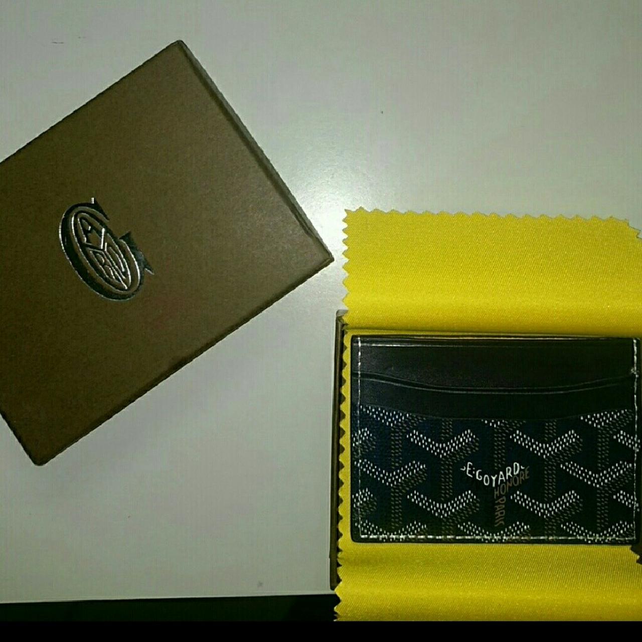 Goyard Cardholder - Black, Comes with box and all