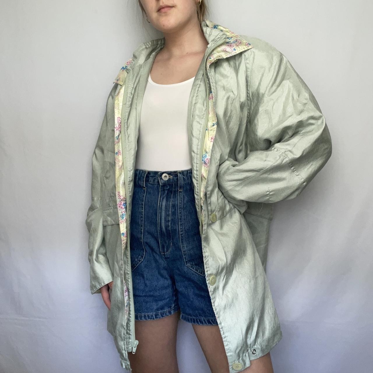 vintage pastel windbreaker