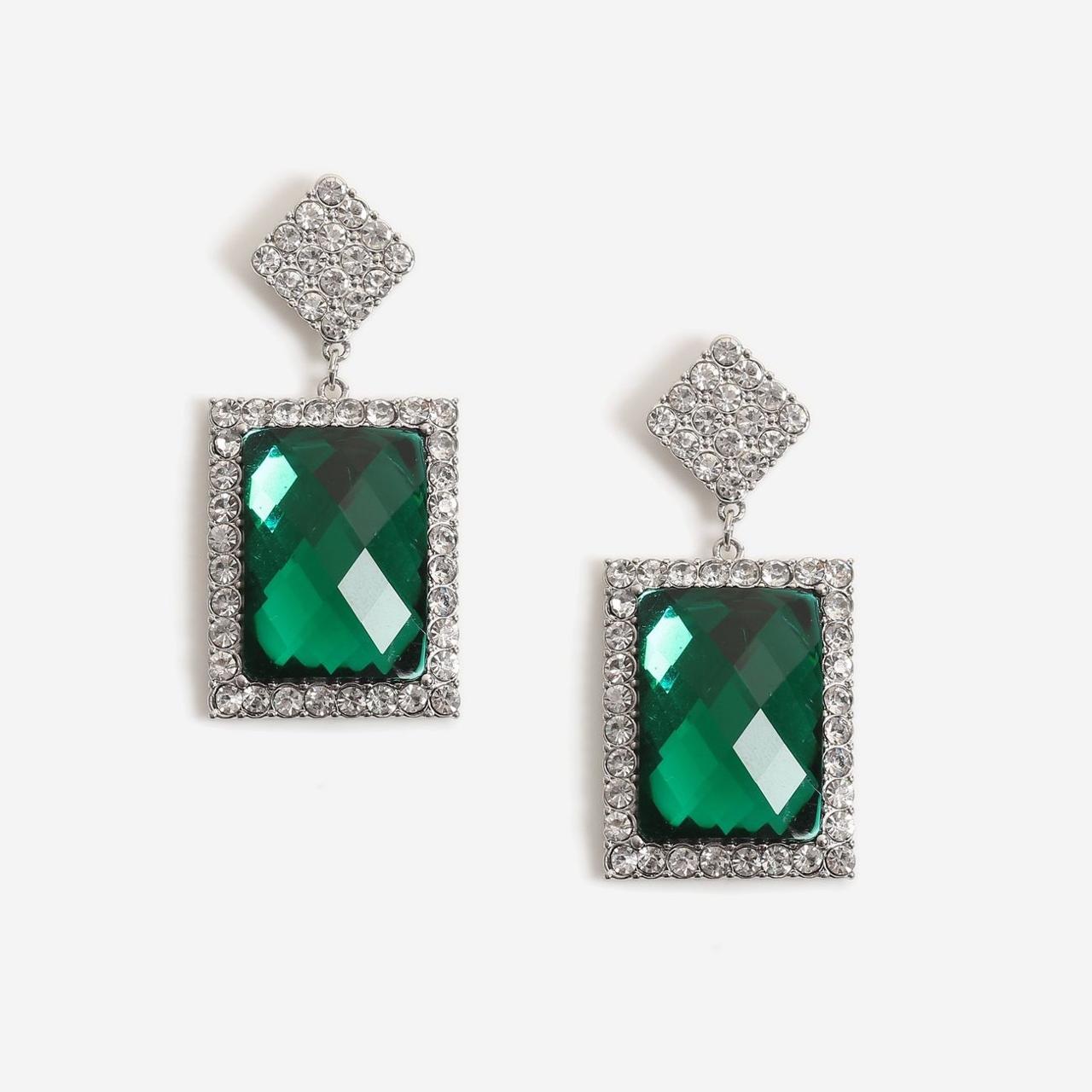 Topshop on sale green earrings