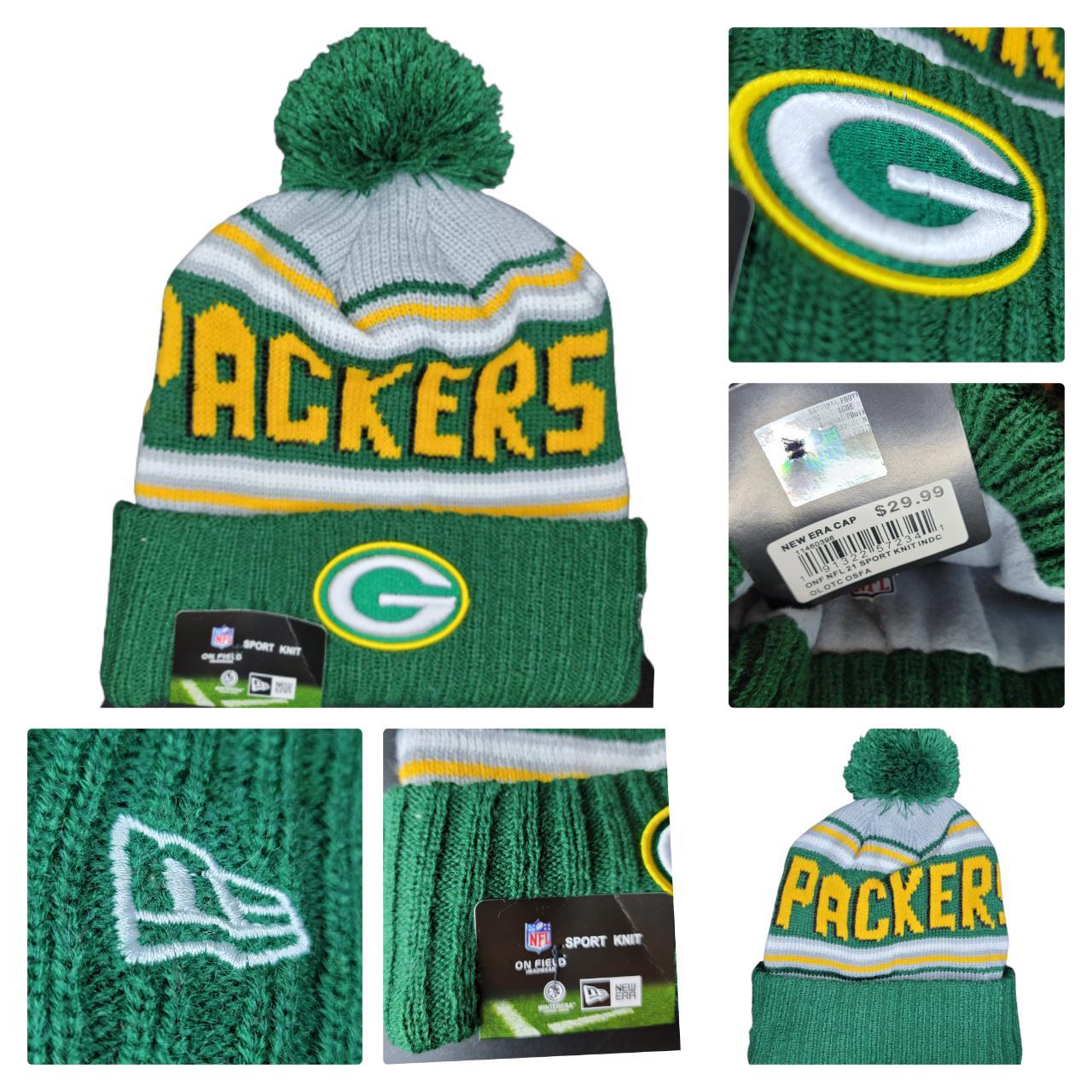 Green Bay Packers New Era On Field 21' Knit Hat