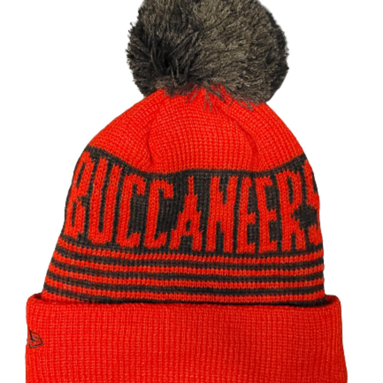 NFL Tampa Bay Buccaneers New Era Winter Hat Pom - Depop