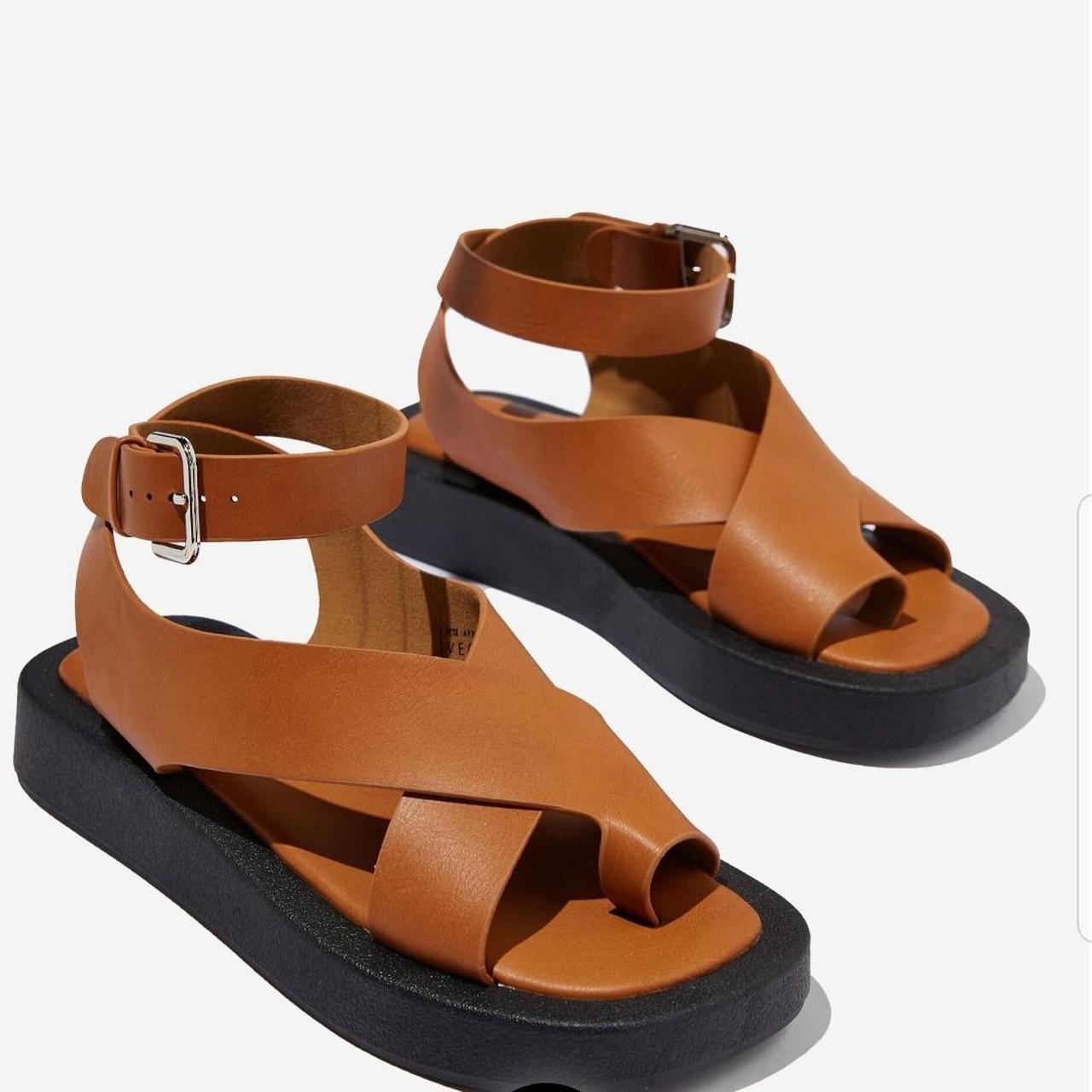 Rubi | Shoes | Rubi Black And Gold Sandals Size 37 6 | Poshmark