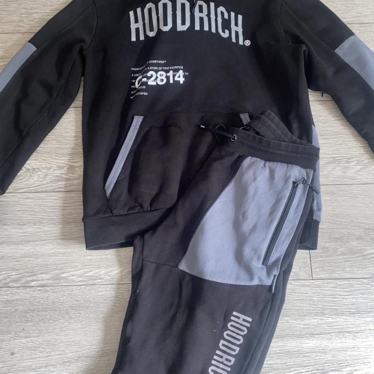 hoodrich tracksuit grey