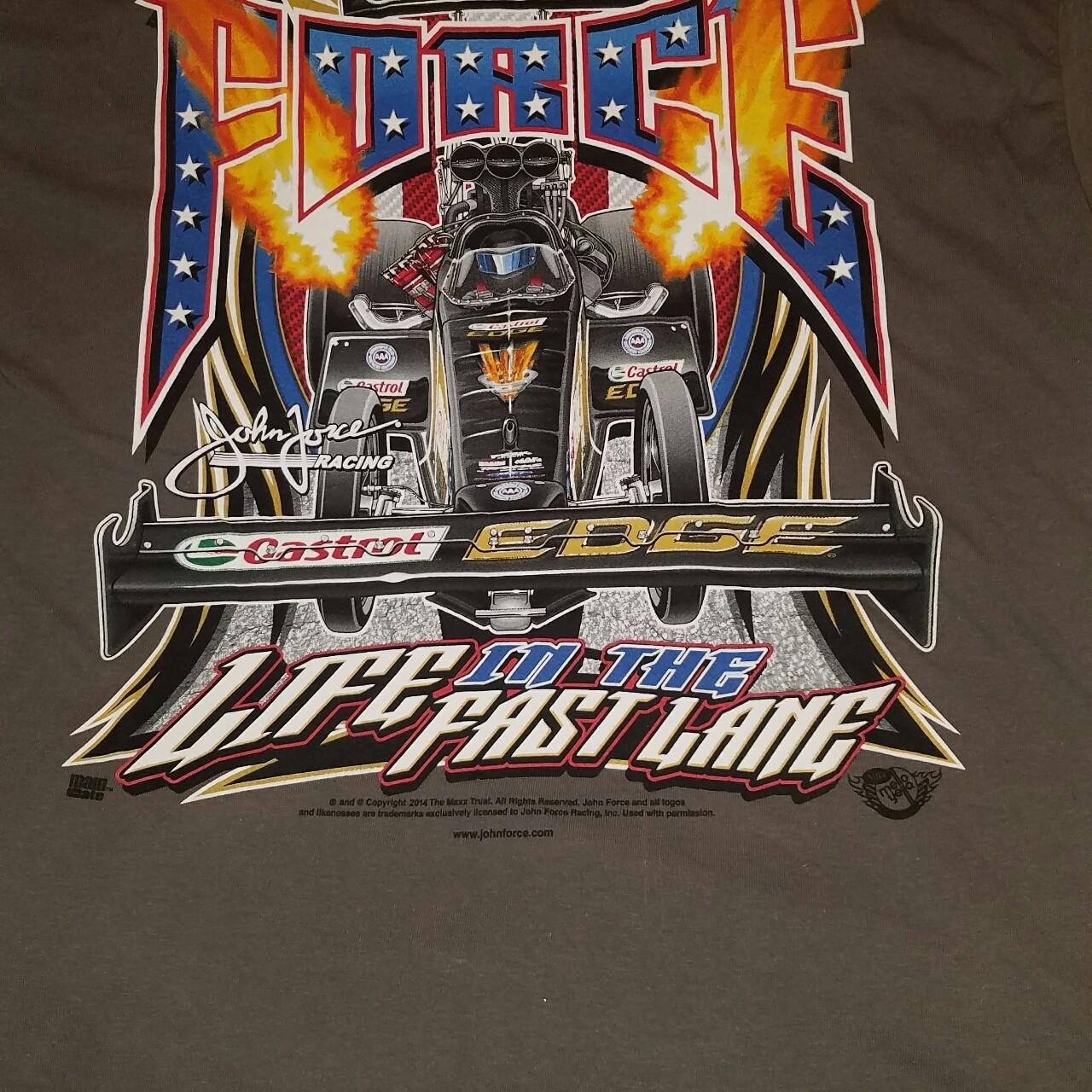 2014 Brittany Force Racing Tee Sz:Large New... - Depop