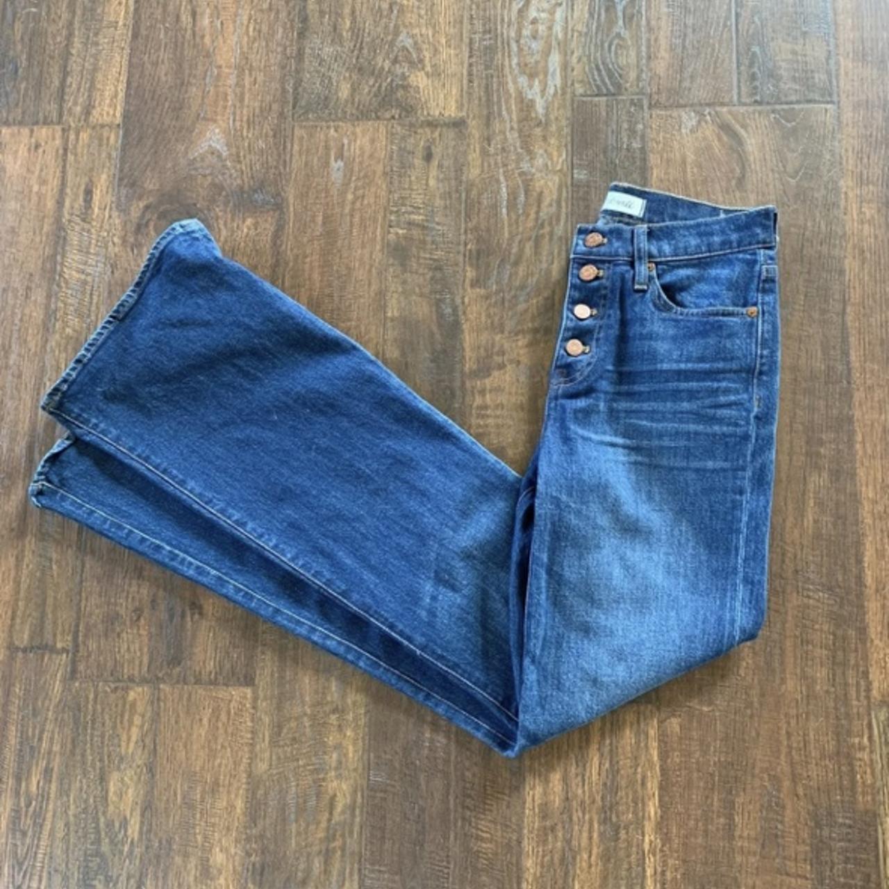 Flare Madewell Jeans Size - 25 High rise “Flea... - Depop