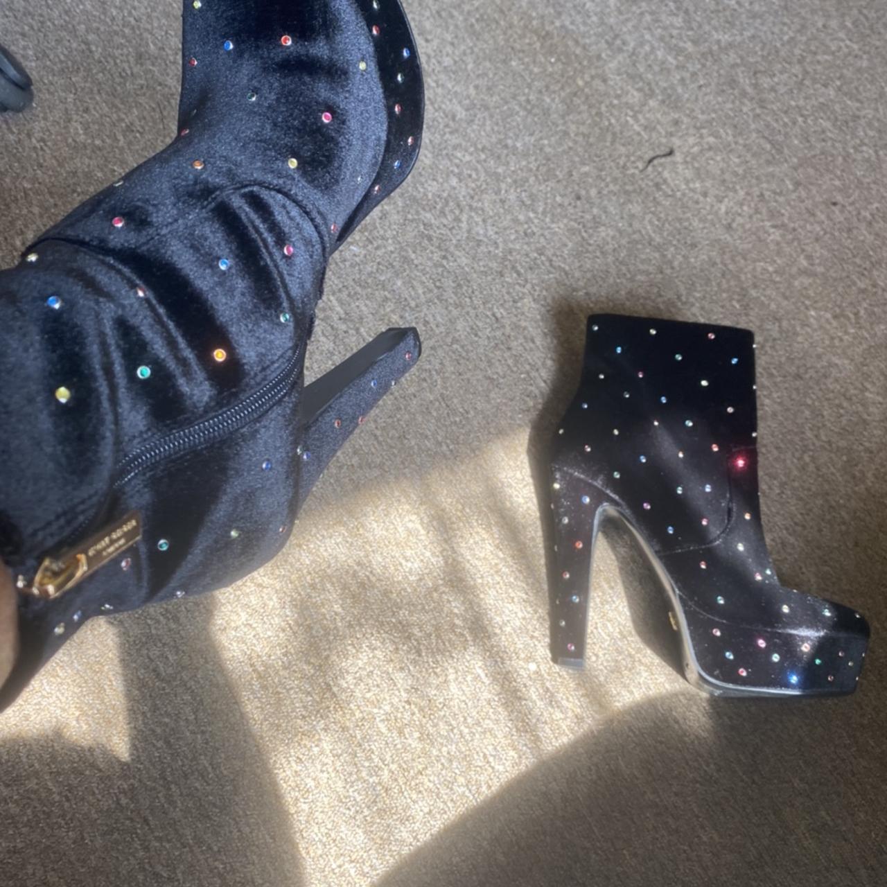 studded ankle boots