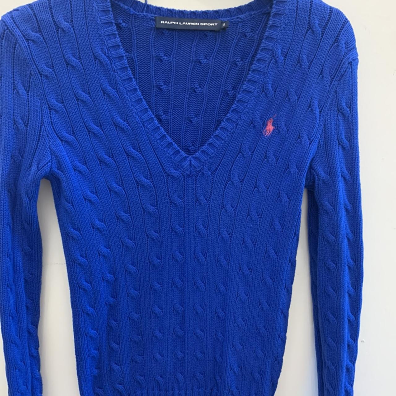 Blue #ralphlauren #jumper worn once! - Depop