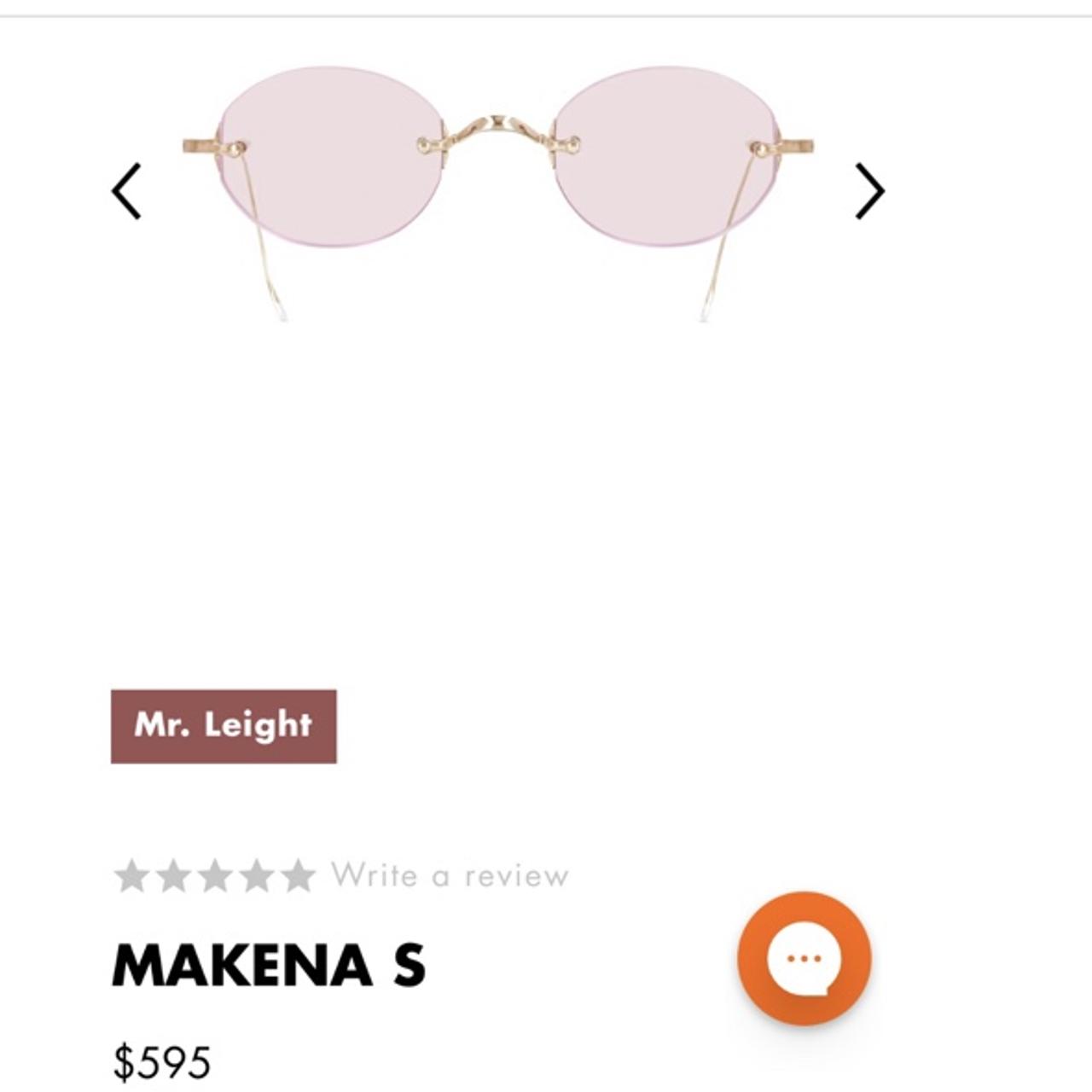 Garrett Leight Women's Gold and Pink Sunglasses (3)