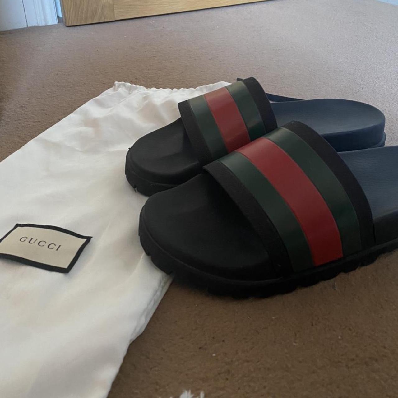 not fake gucci sliders