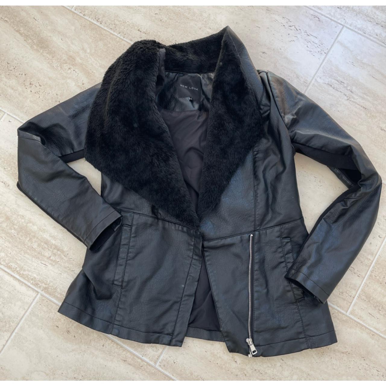 New Look Women's Black Jacket Depop