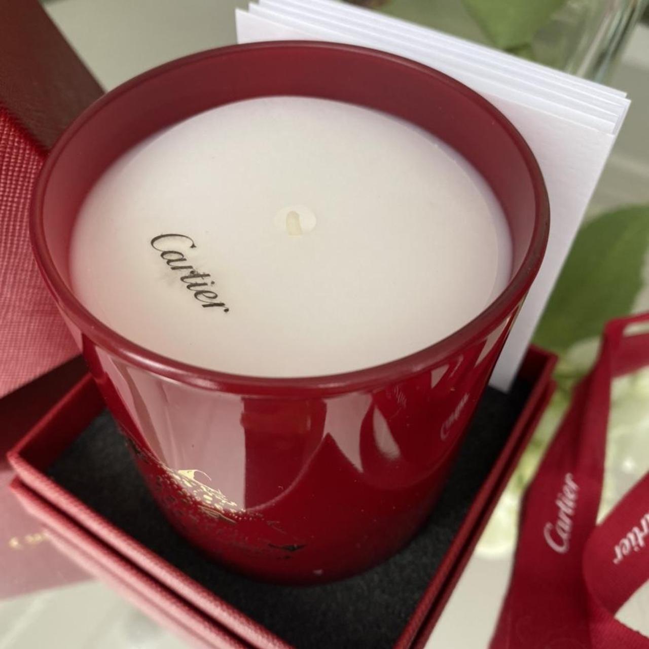 Original Cartier “Panther” Red Bougie Parfumee... Depop