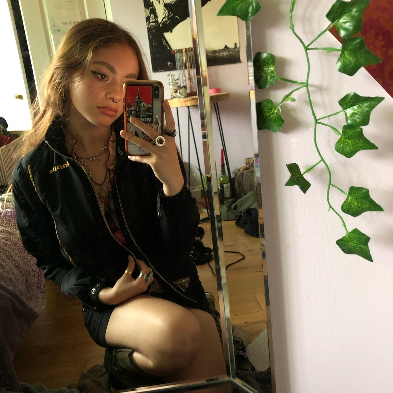 Black and gold retro kappa jacket !! So nice FREE... Depop