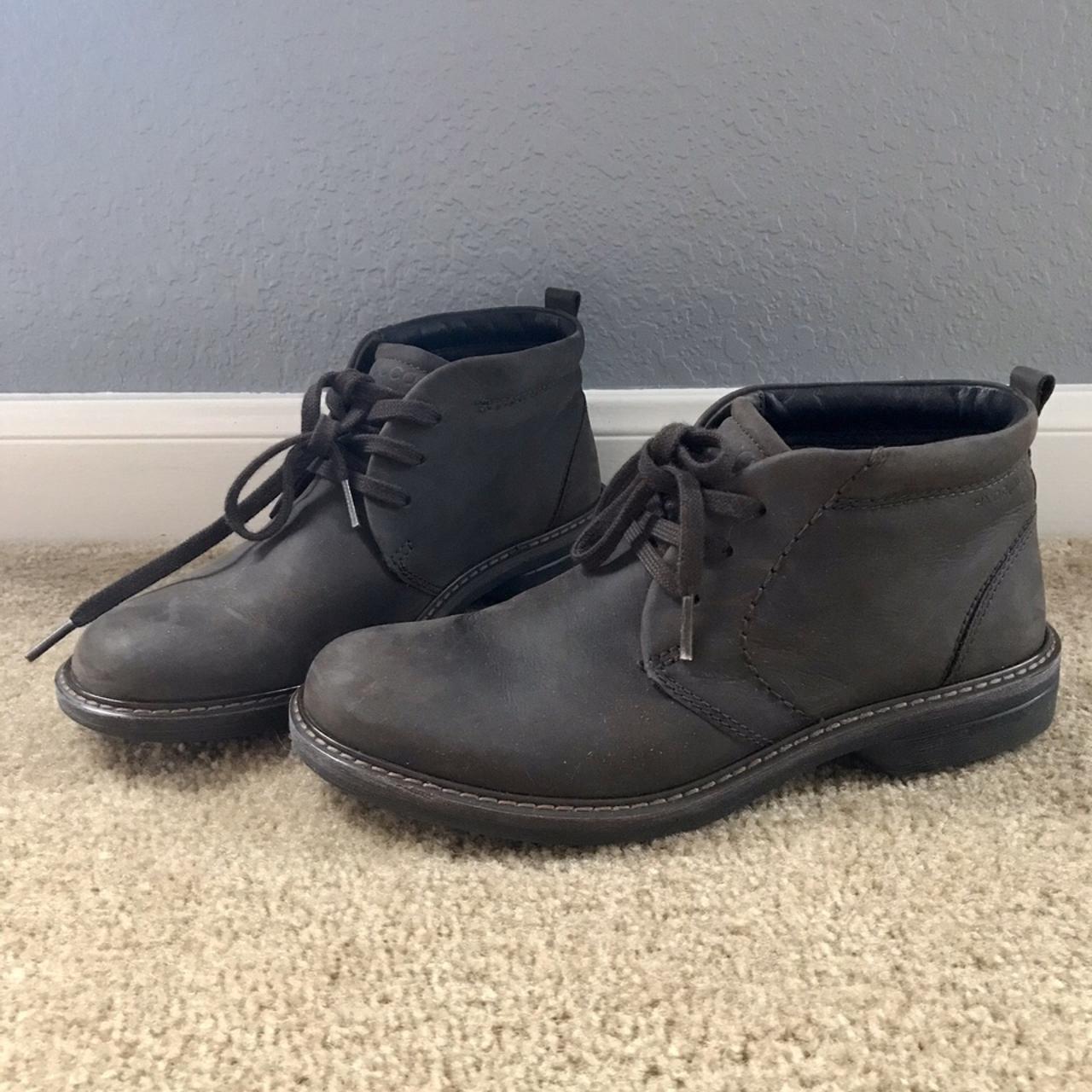 ECCO Men's Brown Boots | Depop