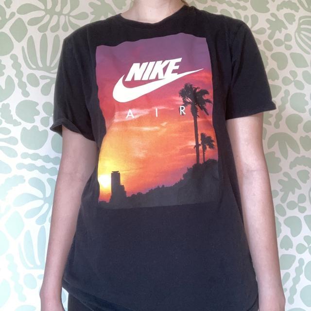 Nike Air Dolphin Graphic T-Shirt This shirt is in - Depop