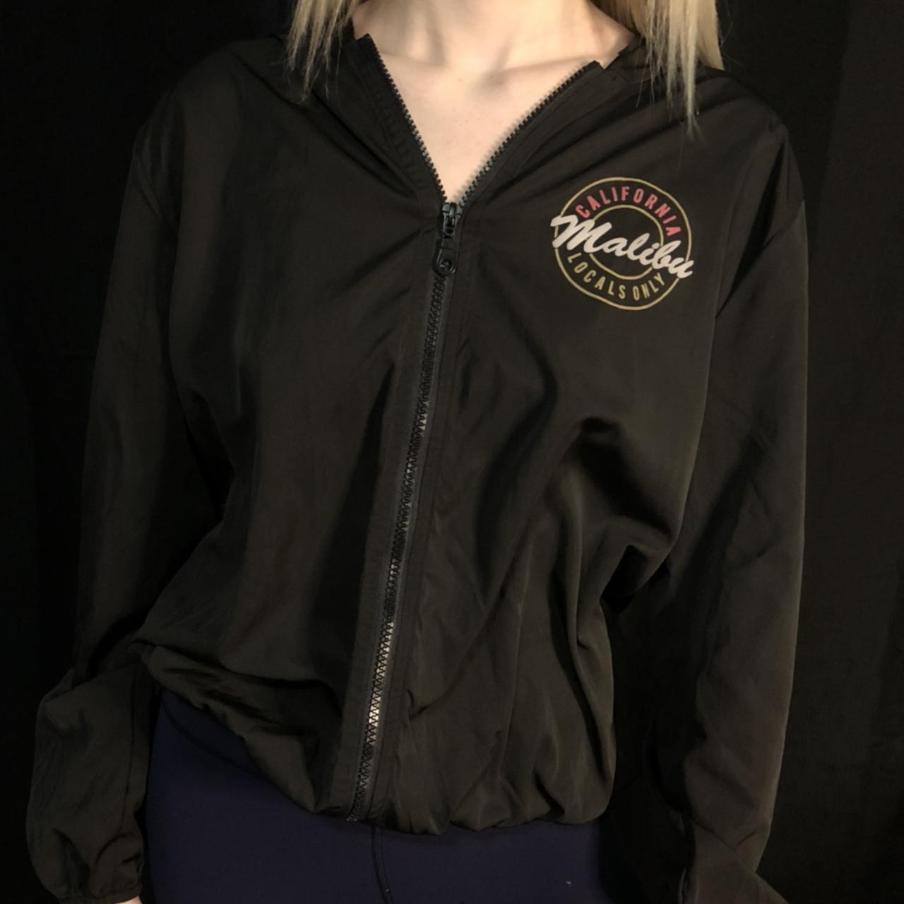 Brandy Melville Malibu Windbreaker Jacket Brand Depop