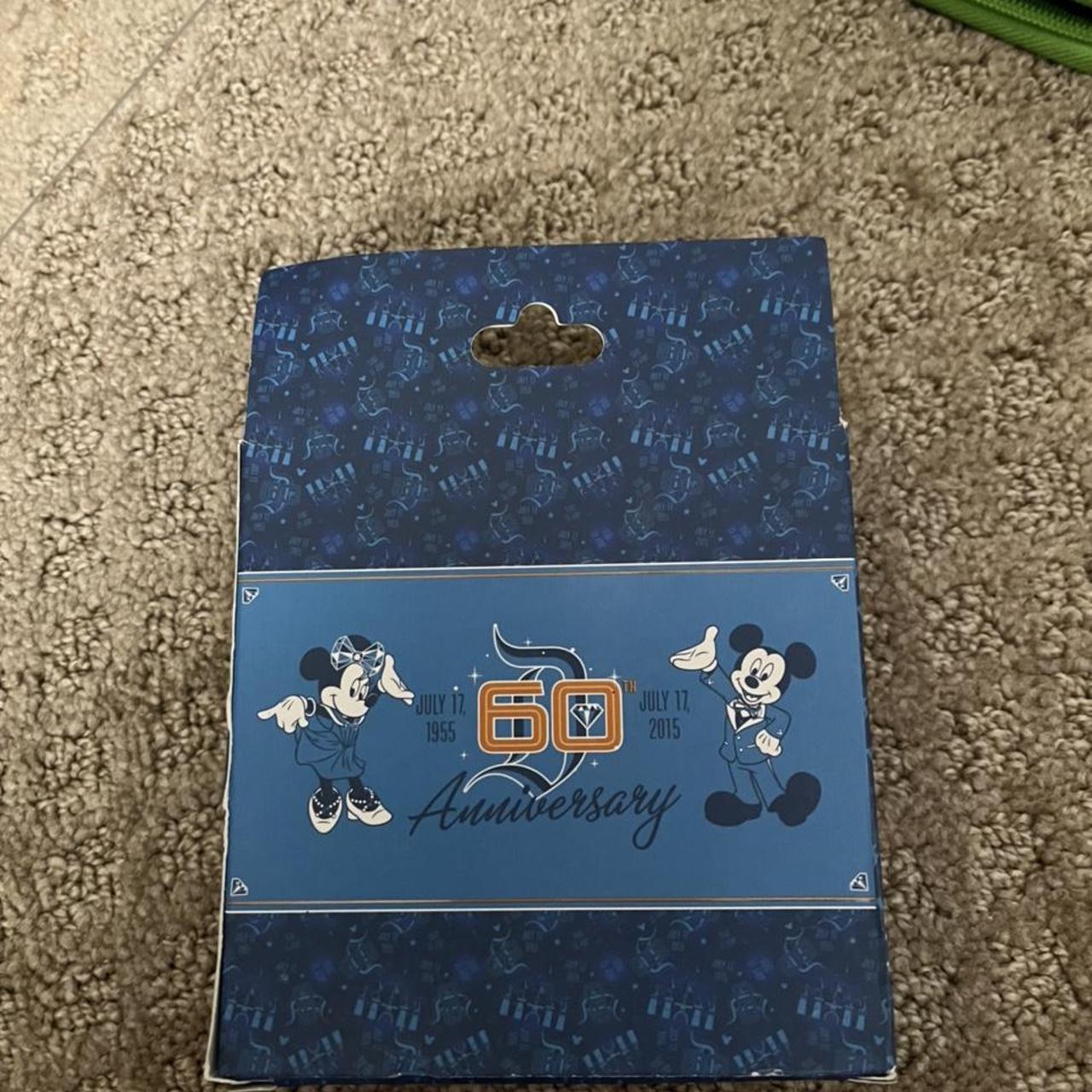 Disneyland 60th Anniversary Jumbo Pin July 17 2015 Box Tinkerbell Diamond LE500 retailer