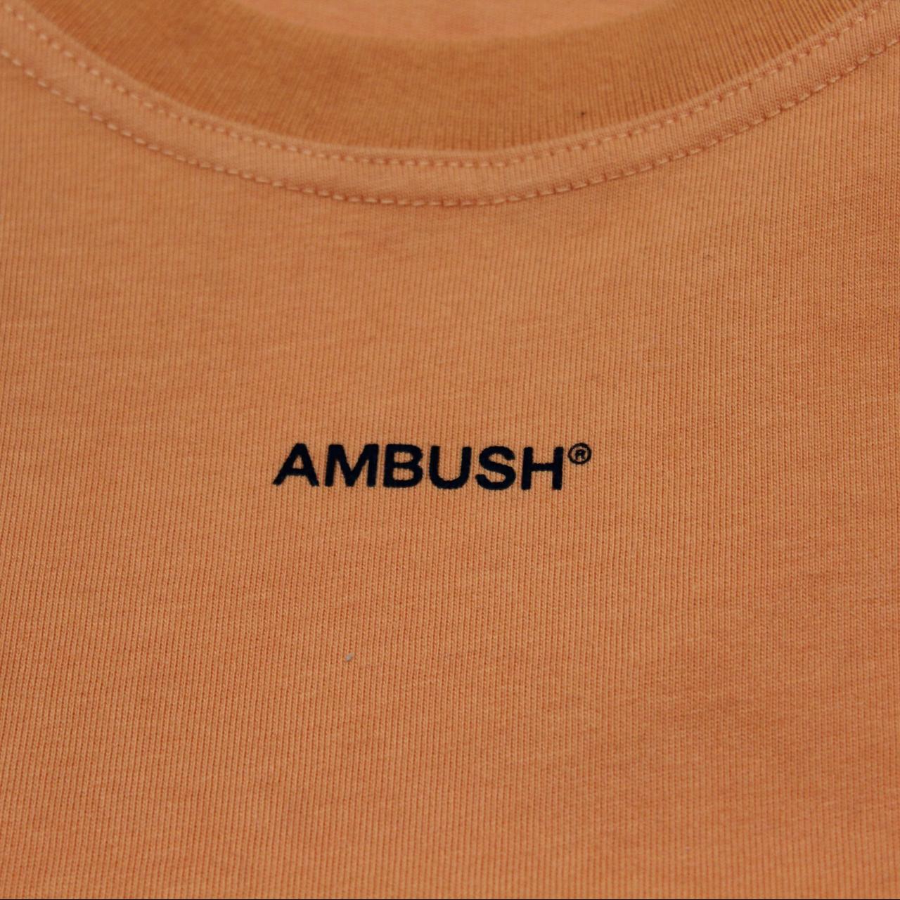 Ambush Men's Printed T-Shirt - Orange - Short Sleeve T-shirts