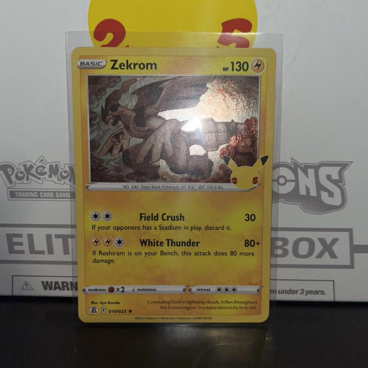 Zekrom - Celebrations Pokémon card 010/025