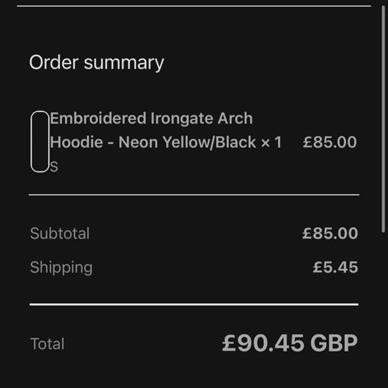 Rare Trapstar Embroidered Irongate Arch Hoodie Depop