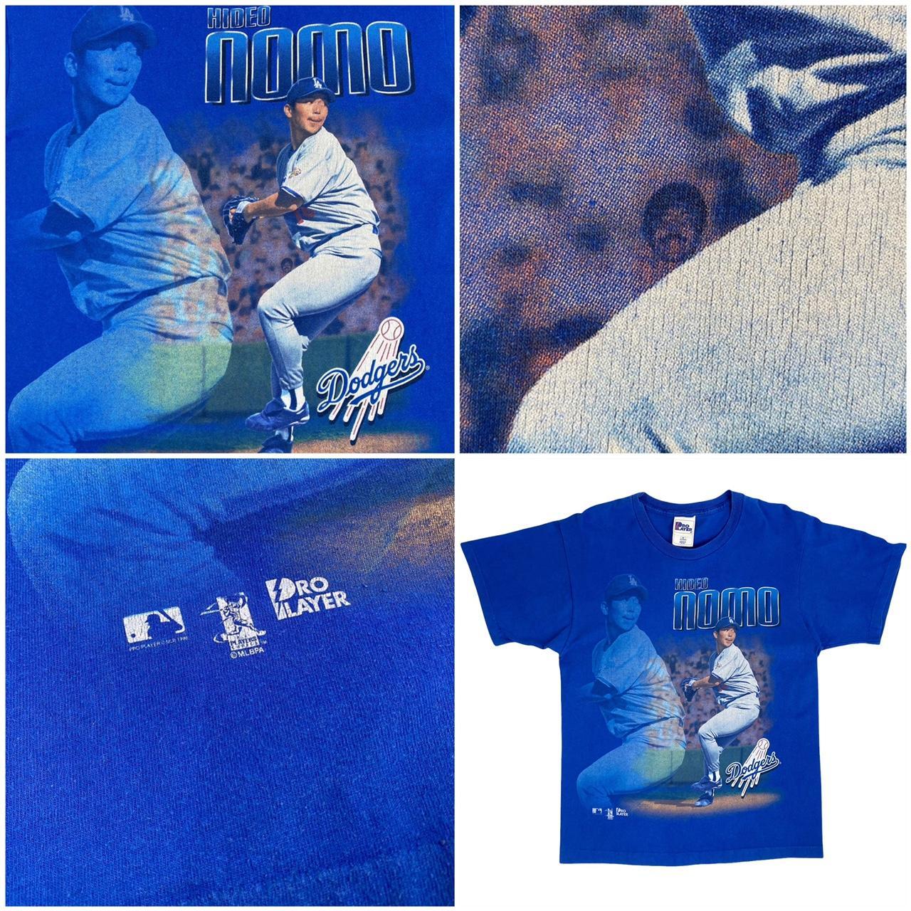 95' Dodgers Hideo Nomo tee. Size Small. - Depop