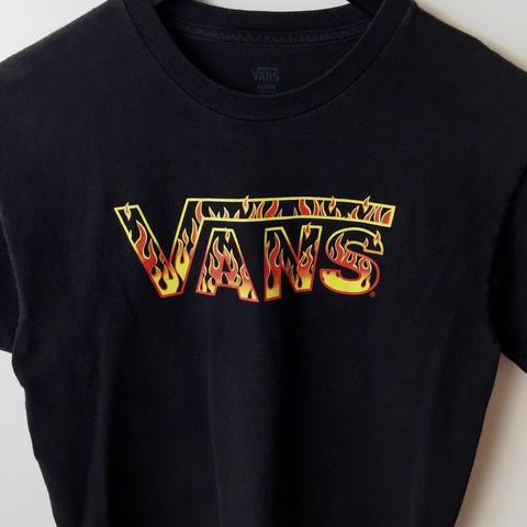 vans fire shirt