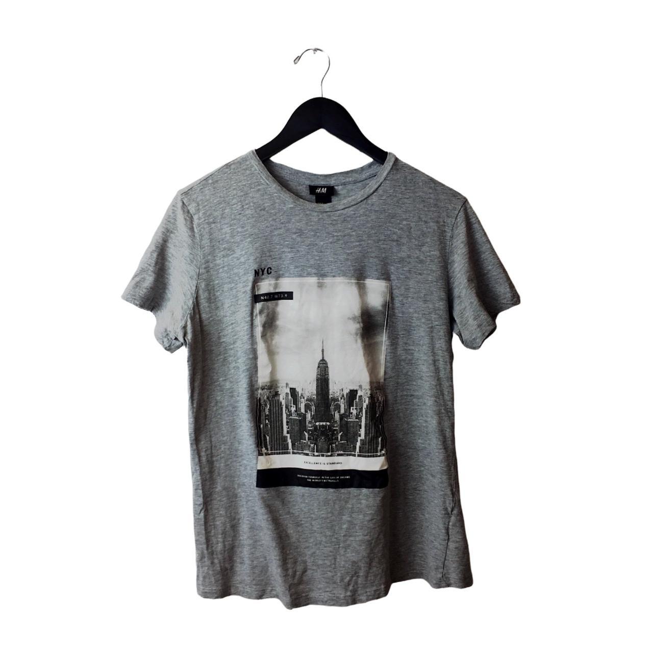 H&M, Shirts & Tops, Hm Nyc New York City Black Graphic Tshirt