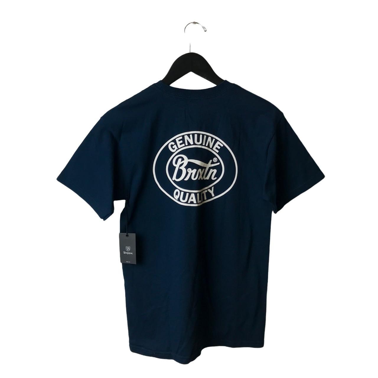 Brixton Men's Blue T-shirt (3)