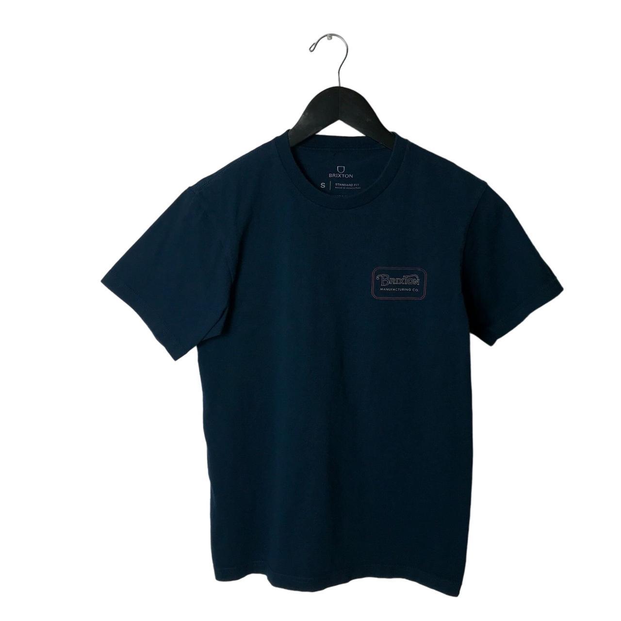 Brixton Men's Blue T-shirt (2)