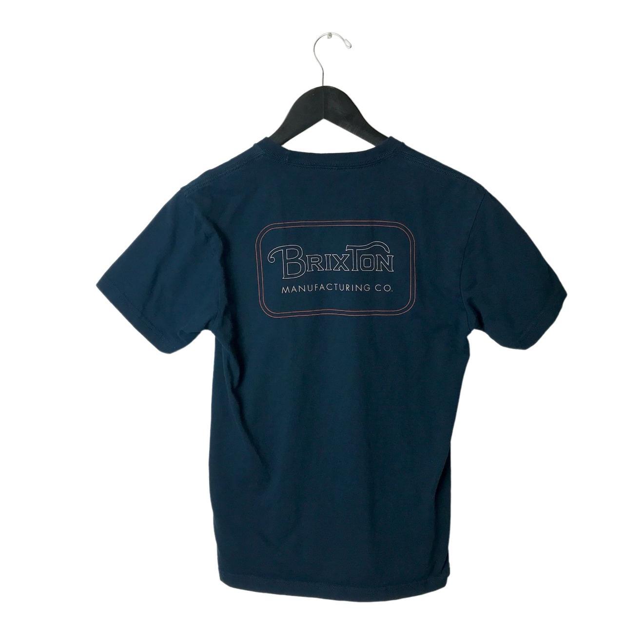 Brixton Men's Blue T-shirt (3)