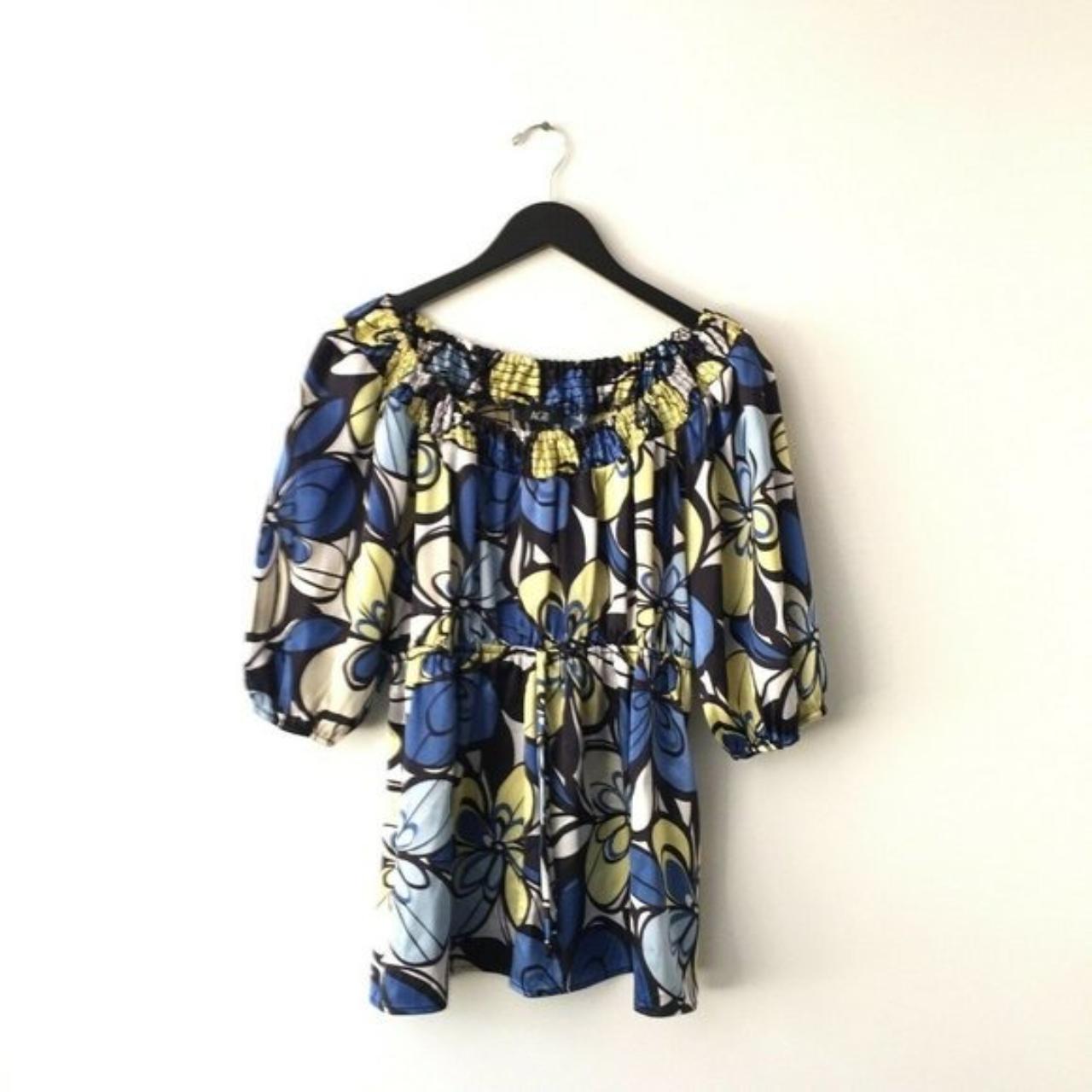 Product Image 1 - AGB Floral Blouse Off Shoulder