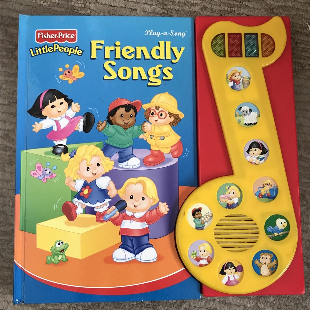 fisher-price-little-people-friendly-songs-audiobook-depop