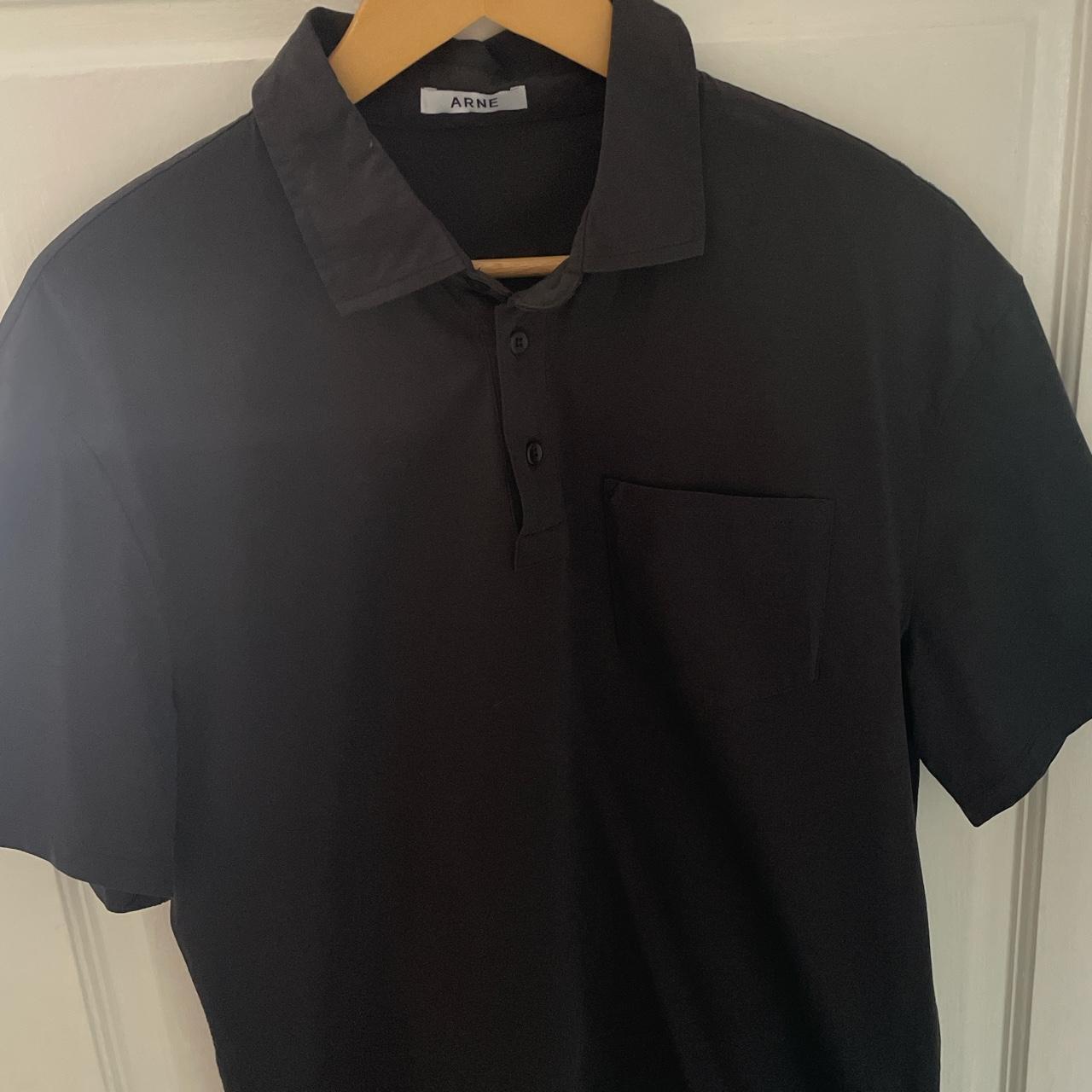 Men's Black Poloshirts Depop