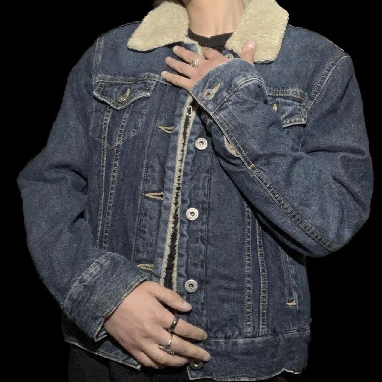 Product Image 1 - MAVI JEANS denim furred jacket!