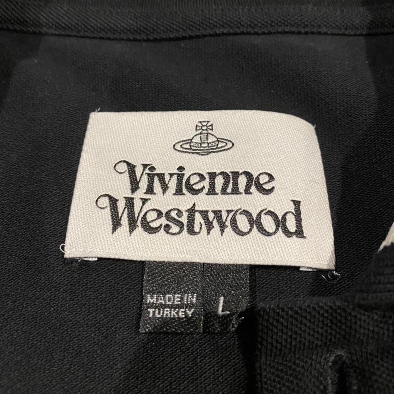 Vivienne Westwood black men’s polo in large. Worn a... - Depop