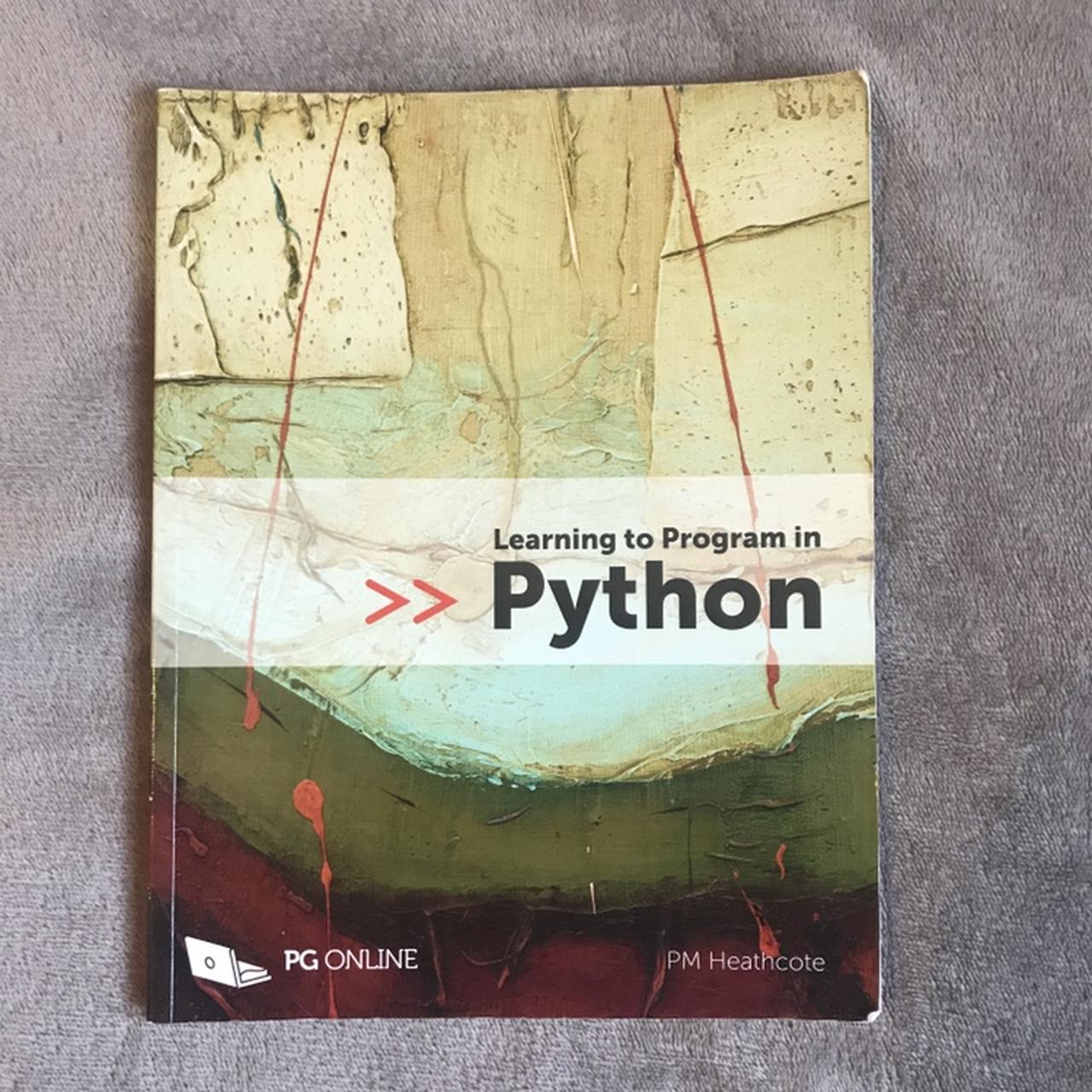 Learn to program in python pg online ideal for depop