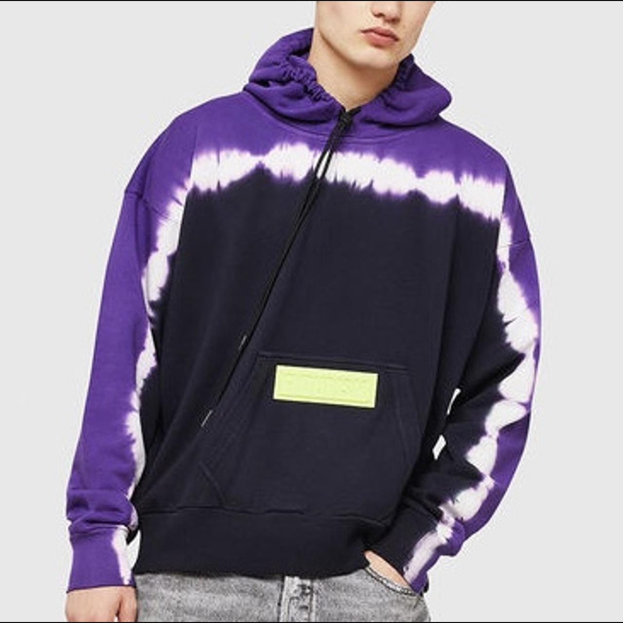 Diesel purple hoodie best sale