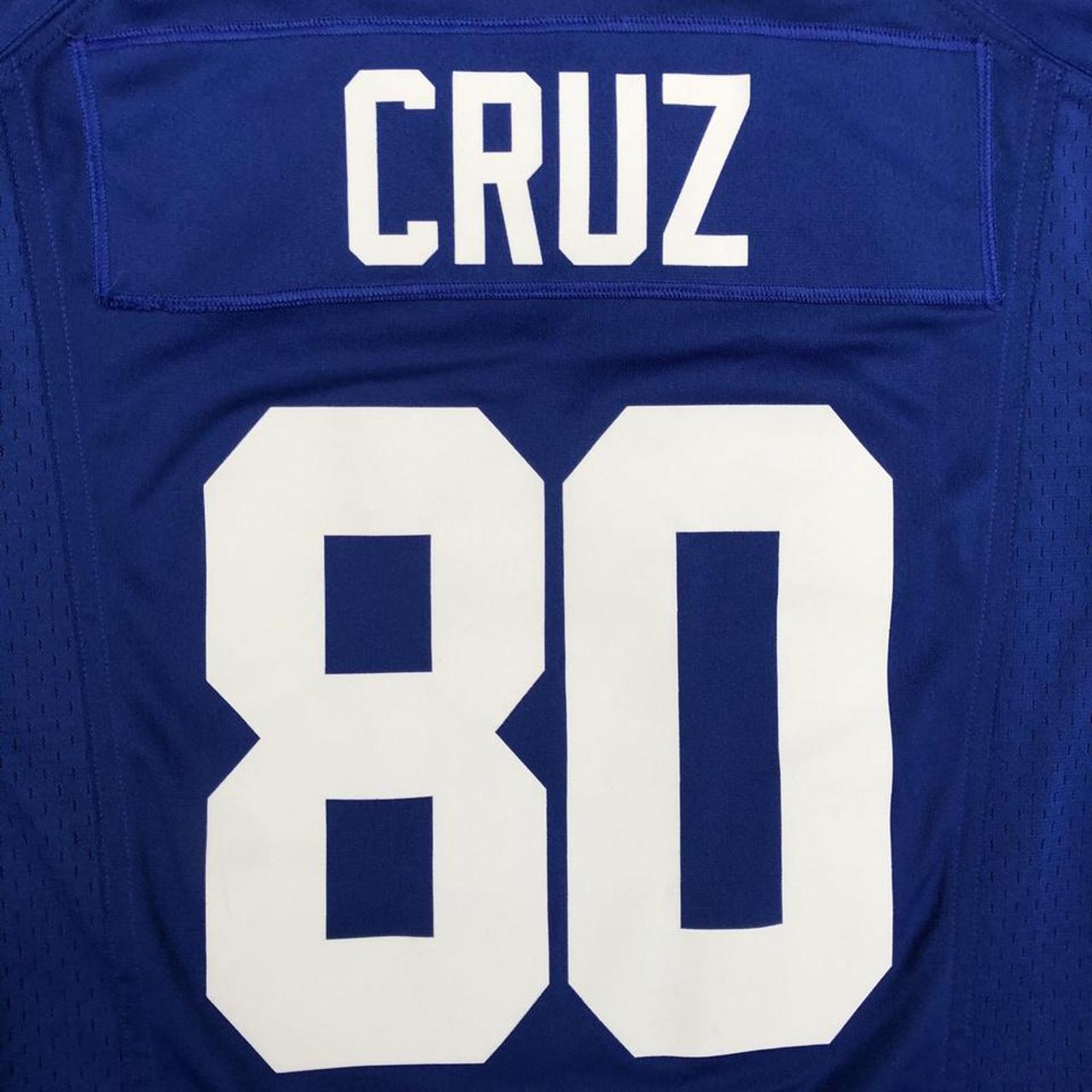 AUTHENTIC Giants Victor Cruz jersey. Lightly worn - Depop