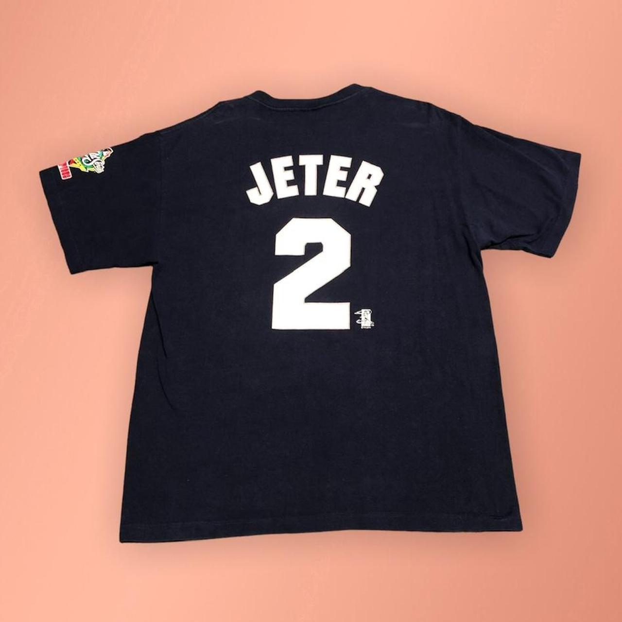 Vintage 1990s Derek Jeter New York Yankees MLB Majestic 