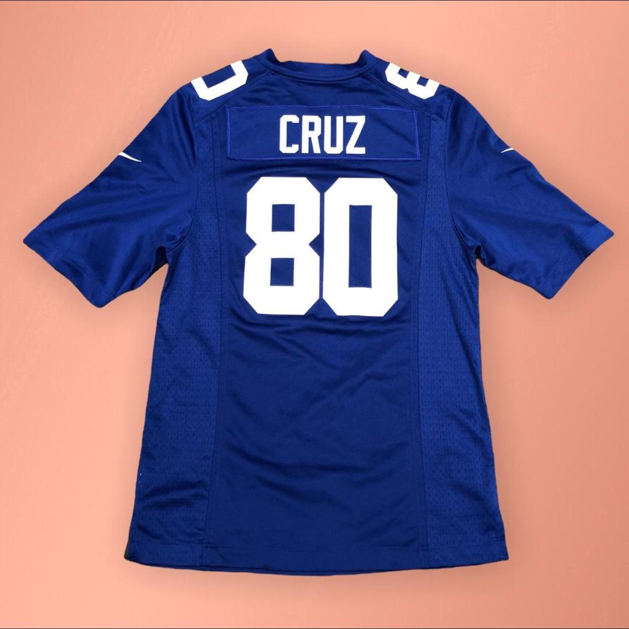 New York Giants Victor Cruz Jersey Size L • • • Feel - Depop